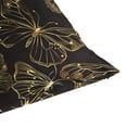 thumbnail image 7 of Butterflies Golden Throw Pillow Covers Couch Pillowcases Decor for Bed Sofa 18" x 18", 7 of 7