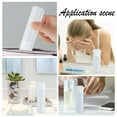 thumbnail image 6 of 10 Pack 18ml 0.6oz Small Travel Squeeze Bottles - Refillable Makeup Foundation Container Sample Bottles Tubes for Toiletries Shampoo Toner, 6 of 6