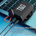 thumbnail image 5 of Tws Wireless Bluetooth Speaker Small Portable Subwoofer Tf Music Playe Sound Box Household Outdoor Loudspeaker Fm Radio Tg396, 5 of 5