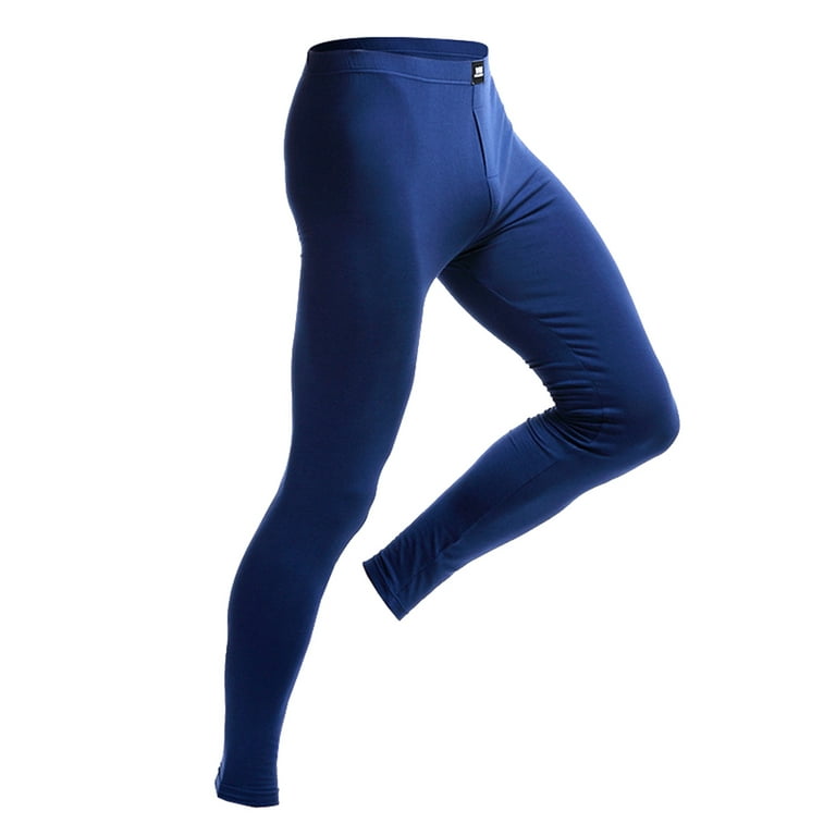 Men Pants Casual Workout Jogging Running Home Elastic Waist Slim Leggings  Solid Color Warm Pant Trousers Trousers 