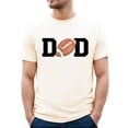 thumbnail image 4 of Football Dad Family Matching Birthday Shirt - First Birthday Sports Theme Party Tee Natural Shirt Adult Small, 4 of 7