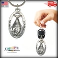 thumbnail image 3 of Alaska Halibut Keychain, Fish, Fishing, A608KC, Key Fob, Key Ring, Keys, Zipper Pull, Luggage Tag, Pewter, Backpack, Over 300 Keychains Designs, Handmade in the USA, 3 of 6