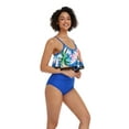 thumbnail image 4 of LIORA Women Two Piece High Waisted Bikini Ruffle Swimsuit with Bottom, 4 of 7