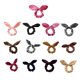 thumbnail image 4 of 13pcs Lazos para el cabello de goma de para el cabello para el cabello elásticas y coloridas Accesorios para el cabello Cuerd Colcomx Gomas para el oído de terciopelo, 4 of 8