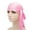 Pink, variant on Miqool Silky Durag for Men Women, Satin Du-rag Headwrap Turban with Long Tail and Adjustable Wide Straps for All Hair Types