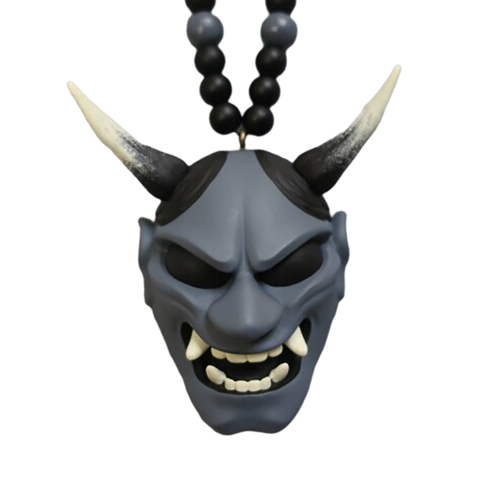 Adults Unisex Oni Mask Sweatshirt Grey Samurai Male Hannya Mask Christmas Gift 