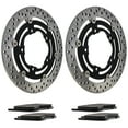 thumbnail image 1 of Niche Front Brake Rotor Pad Kit for Suzuki B King 59100-23830 Motorcycle MK1006776, 1 of 7