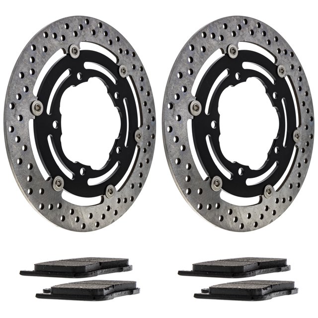 Niche Front Brake Rotor Pad Kit for Suzuki B King 59100-23830 Motorcycle MK1006776
