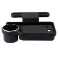 thumbnail image 1 of Car Food Tray Car Seat Back Dining Tray with Cup Holder Foldable Durable ABS Construction for Car Meals and Drinks More Convenient, 1 of 5