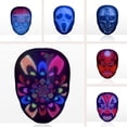 thumbnail image 4 of yingyy APP Display Screen Mask Full-color Bluetooth Halloween Party Full-color Display Glowing Mask, 4 of 6