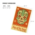 thumbnail image 4 of Lantern Press 1000 Piece Jigsaw Puzzle, Old Town San Diego, Day of the Dead, Sugar Skull Mask, 4 of 5