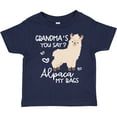 thumbnail image 3 of Inktastic Grandma's You Say Alpaca My Bags Boys or Girls Toddler T-Shirt, 3 of 5