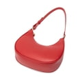 thumbnail image 4 of WSRYDJDL Crescent Bolsos de hombro para mujer lindo Hobo Tote bolso debajo del brazo monederos mini bolso de embrague con cierre de cremallera, 4 of 5