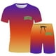 thumbnail image 4 of Playeras De Algodón Para Hombre, Camiseta Holgada Con Estampado De Letras De Ciudad Para Hombre, Conjunto De Ropa Deportiva De Verano, Ropa Deportiva Informal, 4 of 4