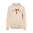 thumbnail image 2 of Men's-Levelwear  Khaki Edmonton Oilers Pullover Hoodie, 2 of 3