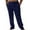 Dark Blue, variant on Bcfgryg Men Spring And Summer Pant Casual All Solid Color Loose Trouser Fashion Beach Pant Men's Pants