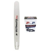 20" Chainsaw Bar And Full Chisel Chain Combo 3/8" .058" 72DL 208RNDD009