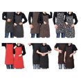 thumbnail image 4 of Wweixi Wide Application Kitchen Apron With Antifouling Properties Made With Polyester-cotton Kitchen Aprons coffee, 4 of 6
