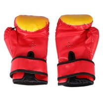 Boxing Gloves for Men Women Wraps Men's Mittens Miss Man Red