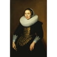 thumbnail image 3 of Sarburgh, Bartholomeus 13x18 Black Modern Framed Museum Art Print Titled - Portrait of a Lady, 3 of 5