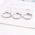 thumbnail image 3 of Anillo BeKind de acero de titanio para mujer, joyería europea y americana, joyería para parejas, nicho para hombre, Navidad, 3 of 6