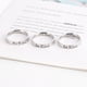 thumbnail image 5 of Anillo BeKind de acero de titanio para mujer, joyería europea y americana, joyería para parejas, nicho para hombre, Navidad, 5 of 6