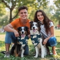 thumbnail image 3 of Dog Bandana 1 Pack,Pioneer Flower Floral Print Pattern Bandanas for Dogs,Cat Bandana,Small/ Large Dog Bandana 2 Size,Dog Bandanas, 3 of 6