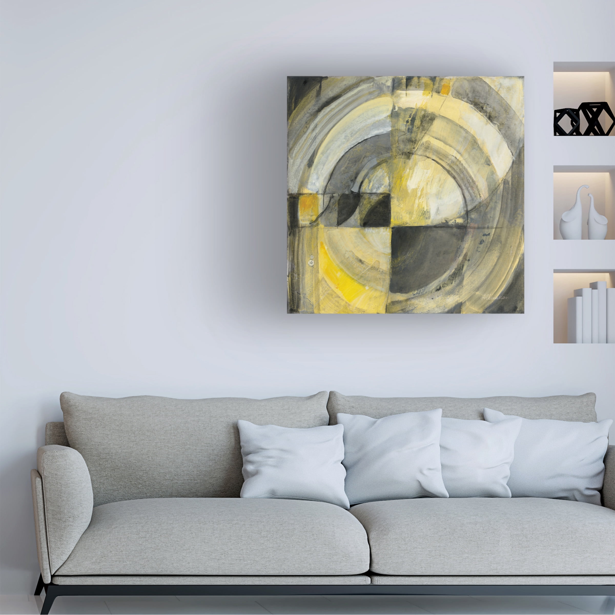 Albena Hristova 'Reflected I' Canvas Art