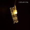thumbnail image 5 of Casewin 40 LED Photo Clips String Lights, Battery Design, Fairy Twinkle Wedding Party Christmas Home Decor Lights for Hanging Photos Pictures Cards Artwork(13 Ft), 5 of 6