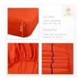 thumbnail image 4 of Juego de Sábanas Queen Size 2800 Hilos Extra Suave Premium Textura Rayada Soft Nature, 4 of 5