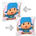 thumbnail image 2 of POCOYO Fundas de almohada de terciopelo con tema, regalos de funda de almohada, decoración para el hogar, cojín de lanzar, regalo de cumpleaños para fans y parejas. 60cm x 60cm., 2 of 6