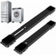 thumbnail image 1 of Washing Machine Base with Brake, Adjustable Mobile Base for Washing Machine, Tumble Dryer, Refrigerator, Load 300kg, Black, 1 of 4