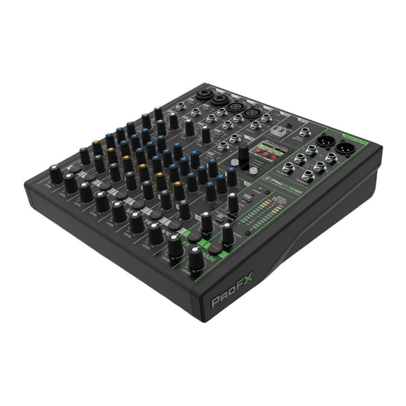 Open Box Mackie ProFX10 Go Battery-powered 10-channel Analog Mixer with Enhanced FX, USB