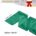 thumbnail image 2 of Uxcell Satin Sash Belt, 1 Pcs Wedding Party Bridal Blank Satin Waist Belts Prom Accessory for Graduation Birthday Decoration DIY Accessory Homecoming, Green, 2 of 6