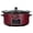 Red, variant on Homecookin Blue 7-qt Digital Oval Slow Cooker with Classic Ceramic Inner Pot for Dishwasher Safe