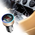 thumbnail image 2 of TISHITA Car Charger Adapter Ports USB Charger Fast Charging for Smartphones Cameras Gold, 2 of 7