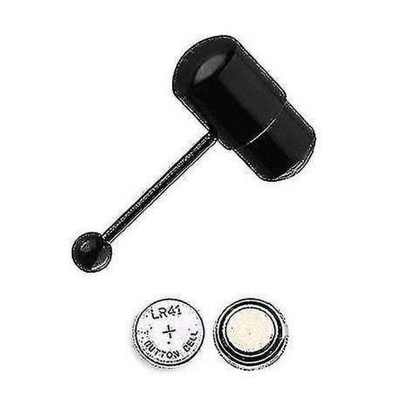 1pc Cool Vibrating Barbell Tongue Rings Bars Piercing Stainless Steel Body Jewellery