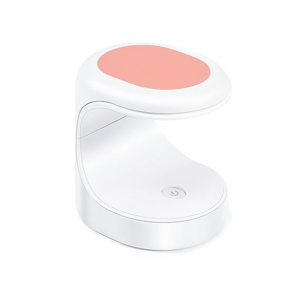 Secador de uñas Mini LED Vogacara lámpara de manicura de viaje pegamento profesional esmalte de gel rosa