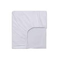 100 Cotton Percale Fitted Sheet Full Size, White, 1 Deep Pocket Fitted