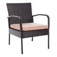 thumbnail image 6 of Safavieh Moore Outdoor Patio 3 Piece Chat Set - Natural/Beige, 6 of 15