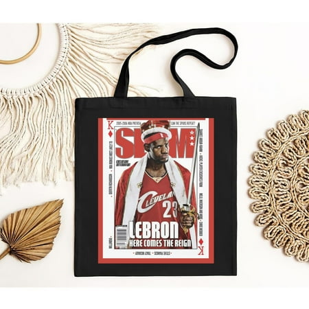 vintage Tote Bag SLAM Lebron James No. 93-TH21170