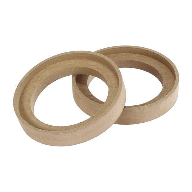 Par 3 Pulgadas Coche Beige Altavoz Anillo Espaciador Receso Bisel 77mm ID