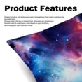 thumbnail image 2 of Galactic Planet Set of 2 Velvet Throw Pillow Covers Inserts with 16x16, 18x18, 20x20 Inches Chair Pillow Covers - Unique Patterns for Throw Pillows for Various Occasions, 2 of 6
