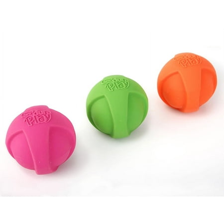 UPC: 0032700129194 | Hartz Dura Play Medium Ball Dog Toy With Bacon Scent And Squeaker 3 Pack