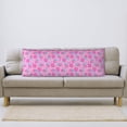 thumbnail image 6 of Bixox Pink Donuts Print Body Pillow Cover with Zipper Closure, Cozy Fuzzy Fleece Body Pillow Case Cover 20 x 54 Inches,Long Body Pillow Pillowcase, 6 of 6