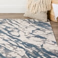 thumbnail image 2 of Dalyn Cascina Area Rug CC3 Cc3 Indigo Indigo Lines Waves 9' 4" x 13' 2" Rectangle, 2 of 2