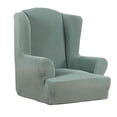 thumbnail image 3 of Funda lón Y Elástica Con Respaldo Abatible Parte Posterior Muebles Sofá Funda Antideslizante Verde cro perfecl Wip Couch Slipcover, 3 of 8