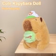 thumbnail image 3 of Llavero Juguete Carpincho Con Forma Kawaii Esponjoso, 3 of 9