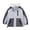 Blue, variant on Teens Kids Outdoor Hooded Jacket Boys Girls Color Block Windproof Lined Rain Coat Light Athletic Zip-Up Hoodies