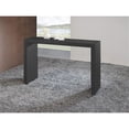 thumbnail image 2 of Wood MDF Bar Table with Oak Veneer in Wenge Color 40" Bar Height, 2 of 2